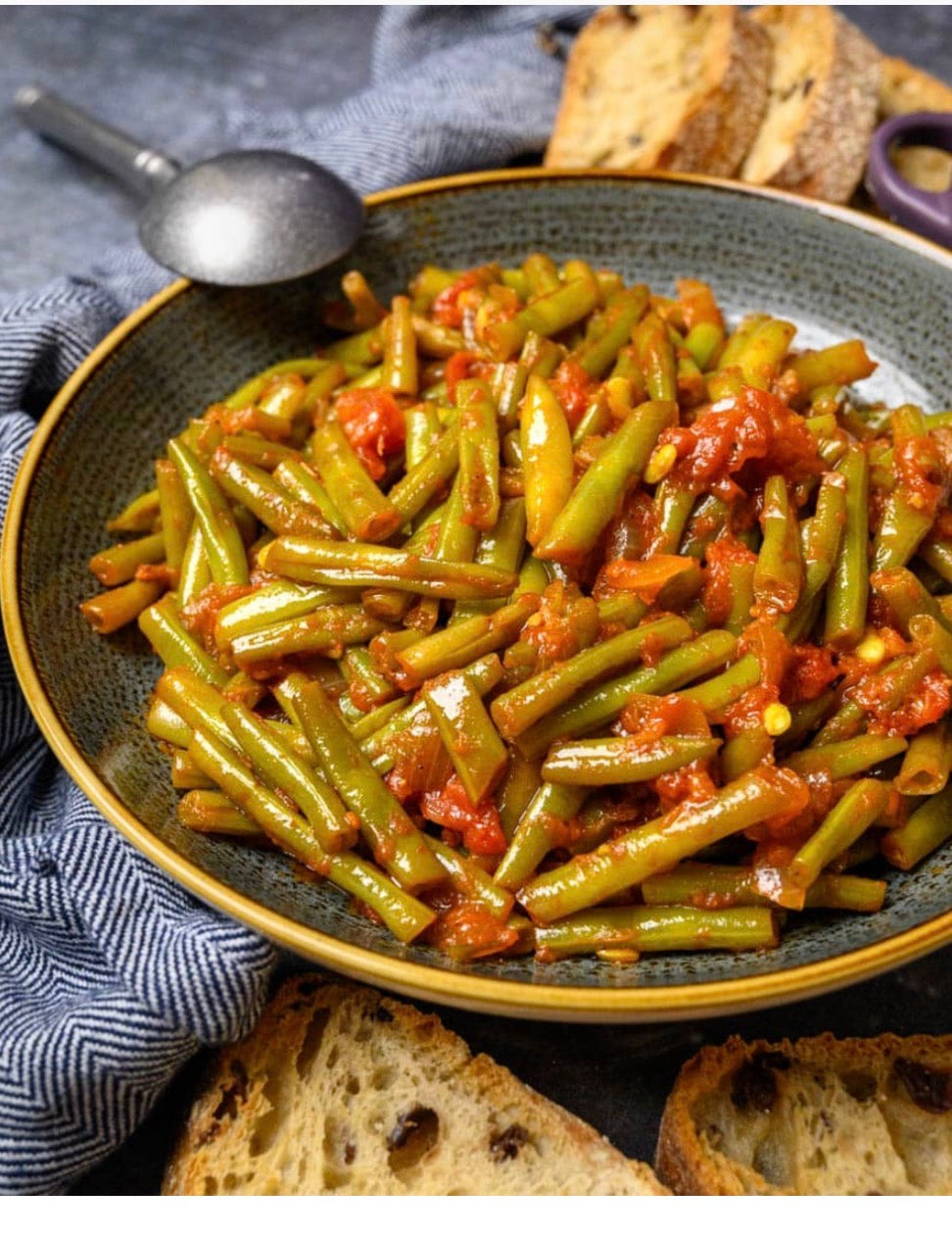Libanesisch Grüne Bohnen (lubia be zait) Vegan